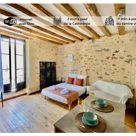 Le Cosy-Chic, 2 Min A Pied Cathedrale , Jacobins Lejlighed Le Mans Eksteriør billede